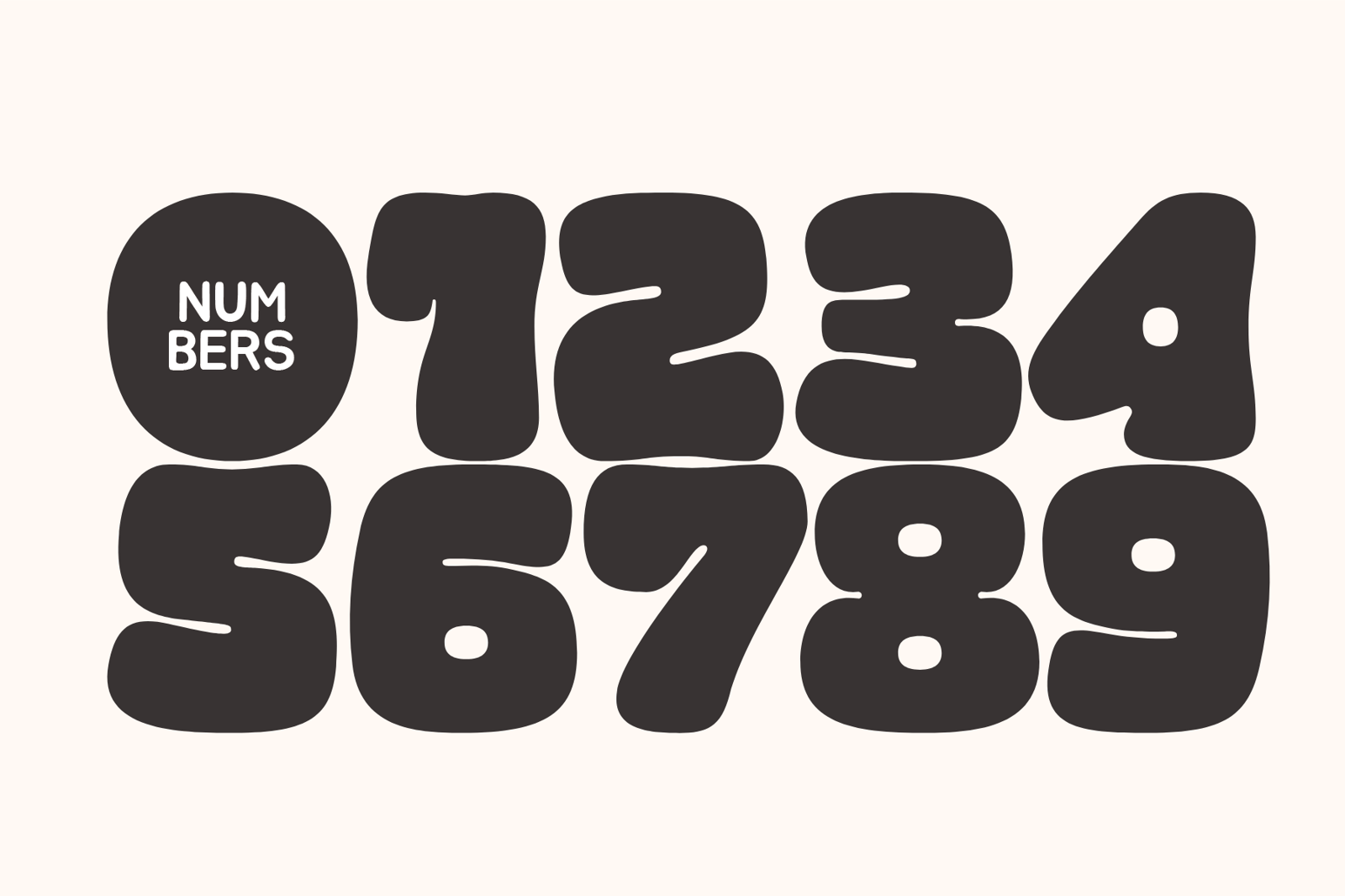 Mocha Mochi - Fat Fancy Display Font