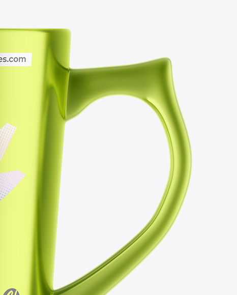 Metallic Mug Mockup