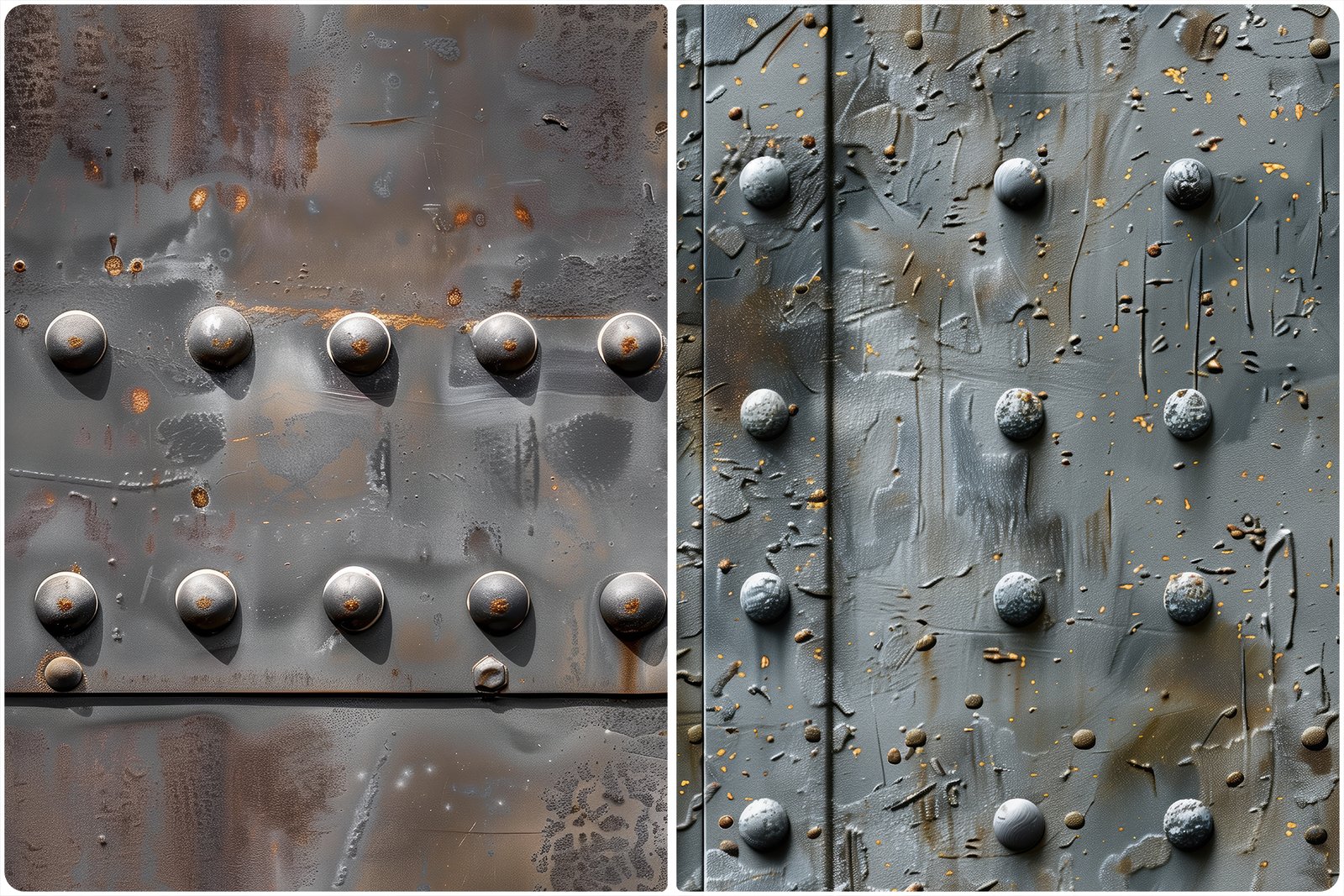 30 Iron Rivets Wall Texture Backgrounds