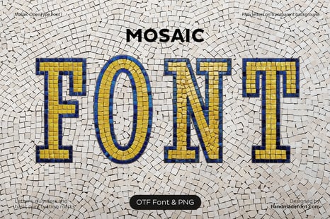Mosaic Font - Fonts