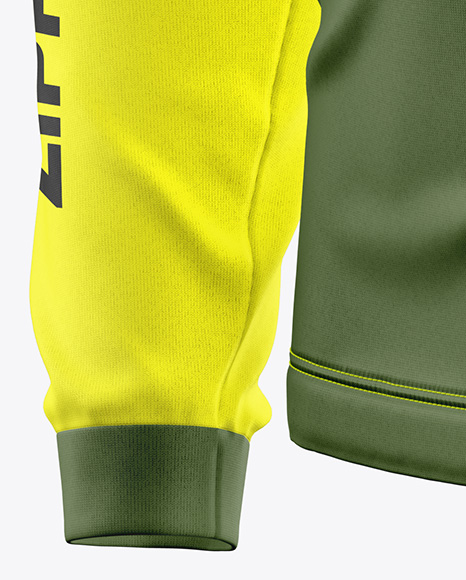 Jersey Mockup - Half Side View