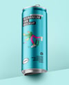 Aluminium Drink Can Mockup