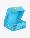 Opened Cake Box Mockup