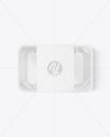 Empty Food Tray Mockup