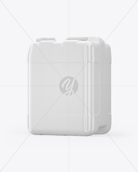 Plastic 5L Jerrycan Mockup