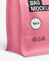 Matte Coffee Bag Mockup
