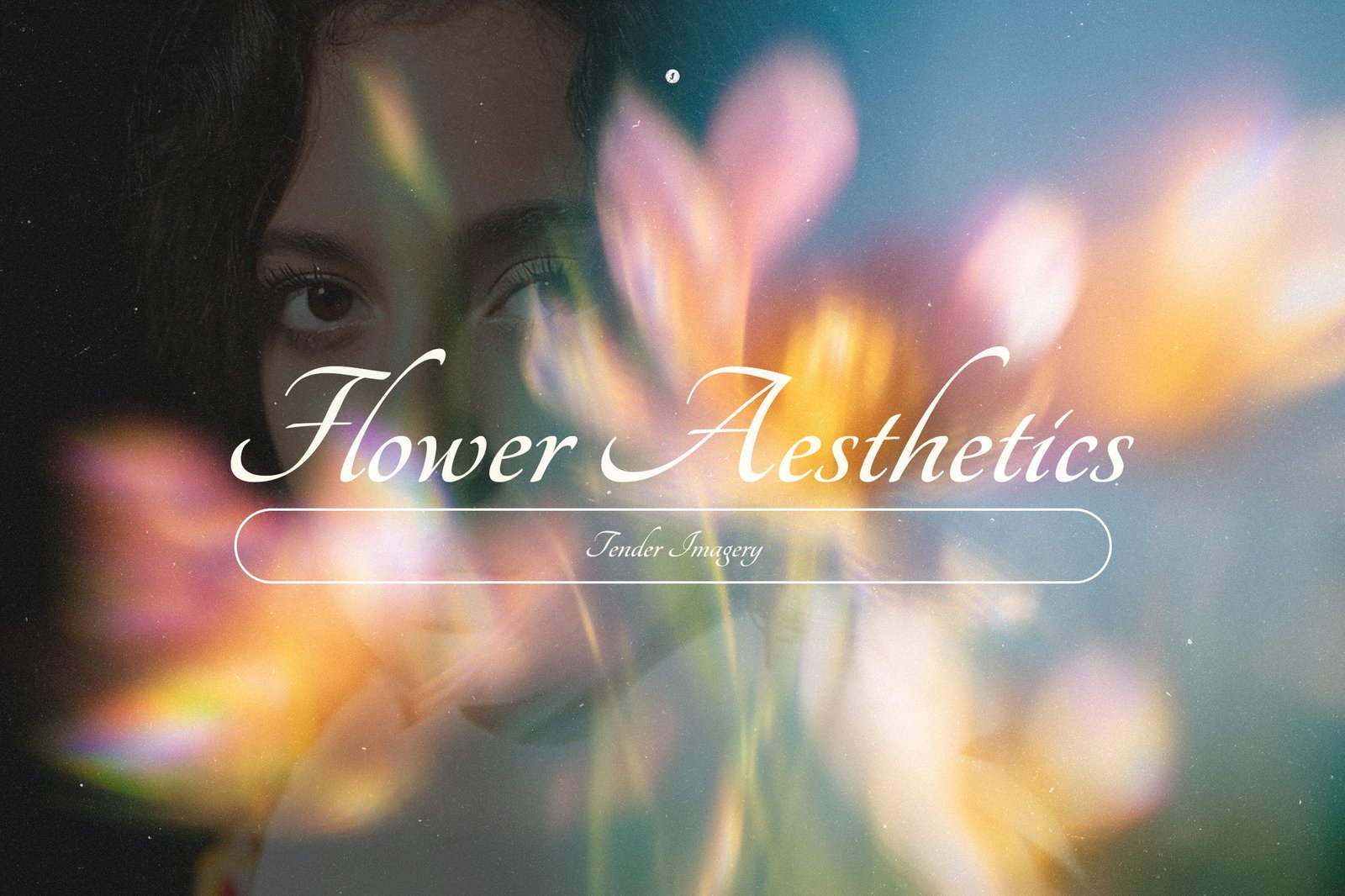 Smeared Flowers Backgrounds