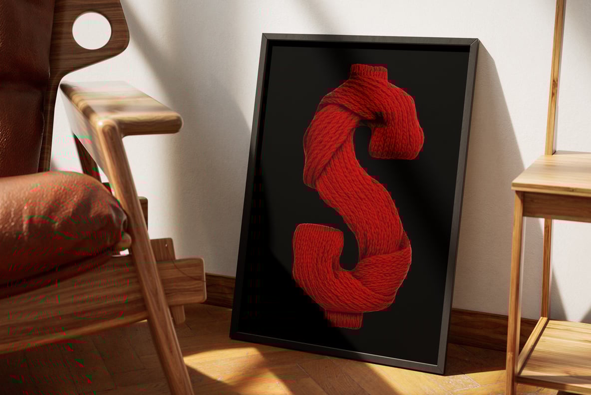 Crimson Knit Font