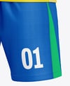 Soccer Kit Mockup - Half Side View