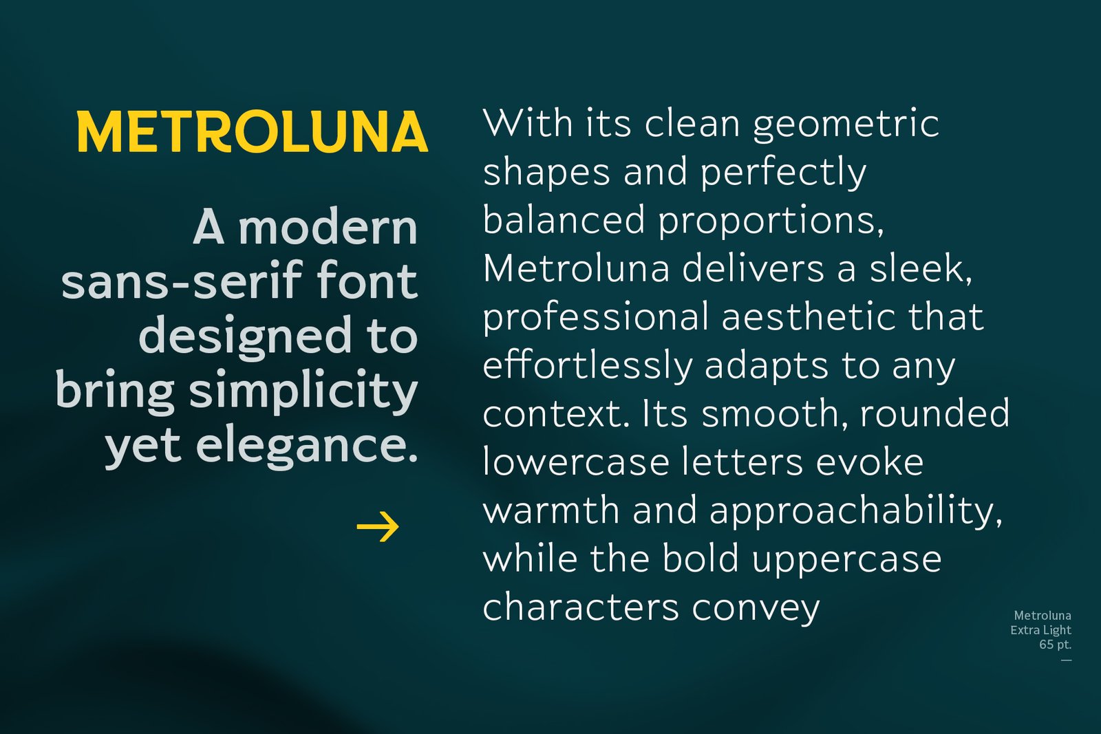 Metroluna Font
