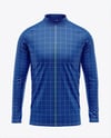 ¼ Zipper Mock Neck Long Sleeve Jersey