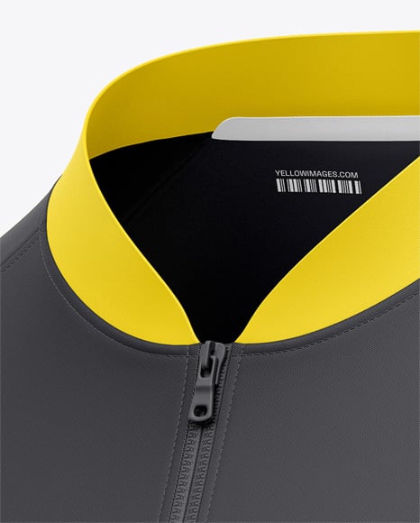 Raglan Short Sleeve Cage Jacket Mockup