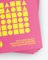 Seven Magazines Mockup - Top View