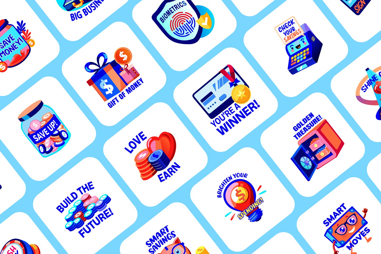 Credit and Debit Card Stickers