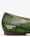 Leather Ballet Flat Mockup