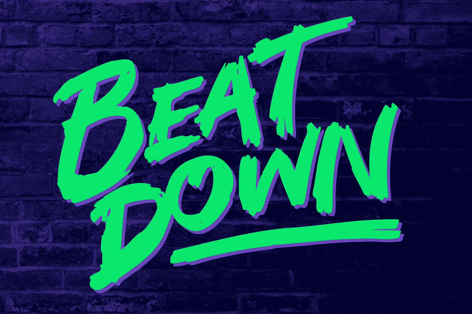 More Brains! A Playful, Hand-Drawn Retro Horror Font