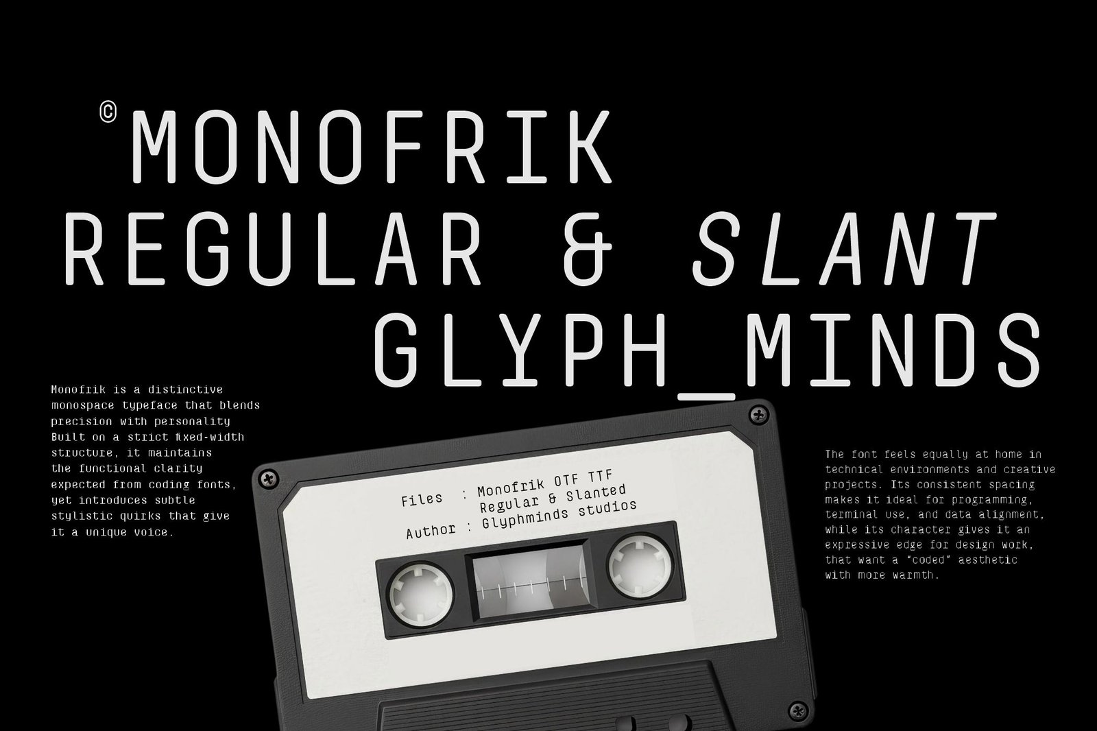 Monofrik Font