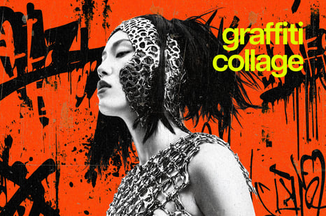Urban Graffiti Collage Photo Effect - Add-Ons