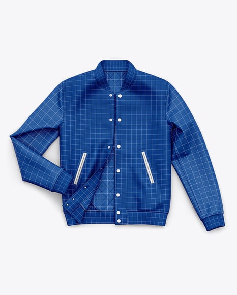 Varsity Jacket Flat Lay