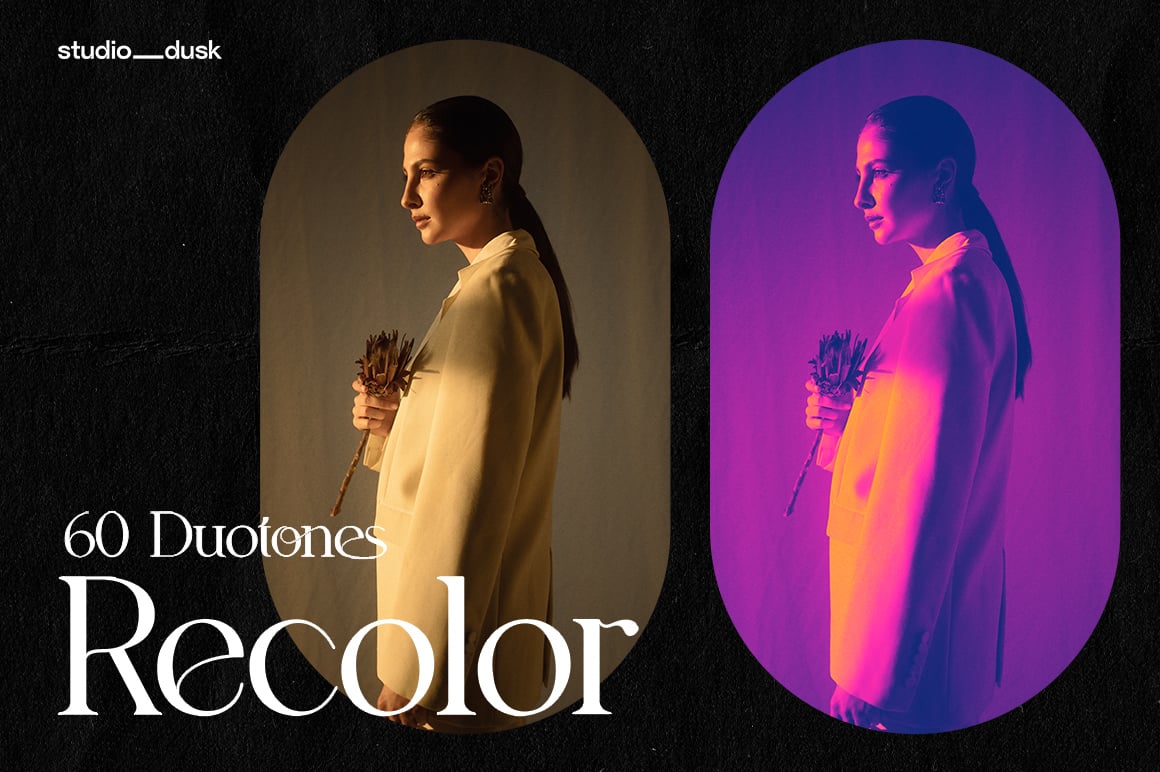 Recolor - Duotone Gradient Maps