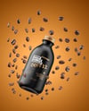 Matte Drink Bottle Mockup