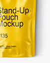 Matte Stand Up Pouch Mockup
