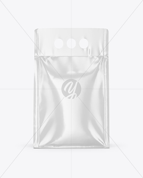 Glossy Food Bag Mockup