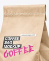 Coffee Bag Mockup