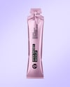 Metallic Stick Sachet Mockup - Front View
