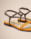 Pair of Women's Strappy Sandals Mockup
