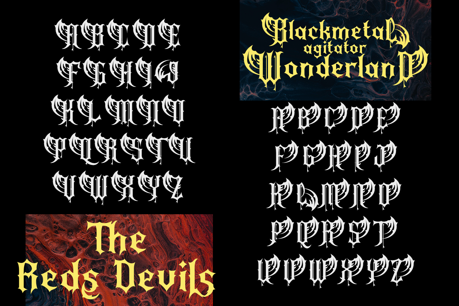 Agitator Blackletter Font