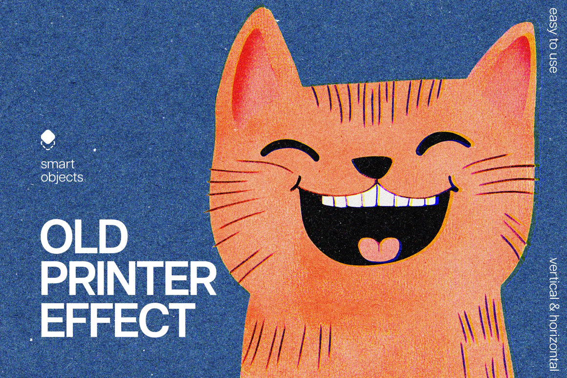 Old Printer Effect