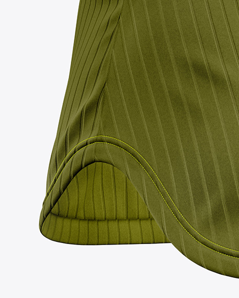 Women's Ribbed Tank Top Mockup - Half Side View