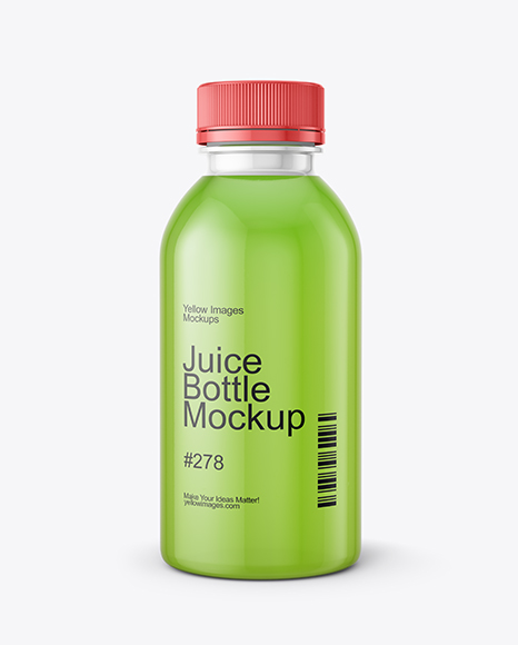Juice Bottle Mockup