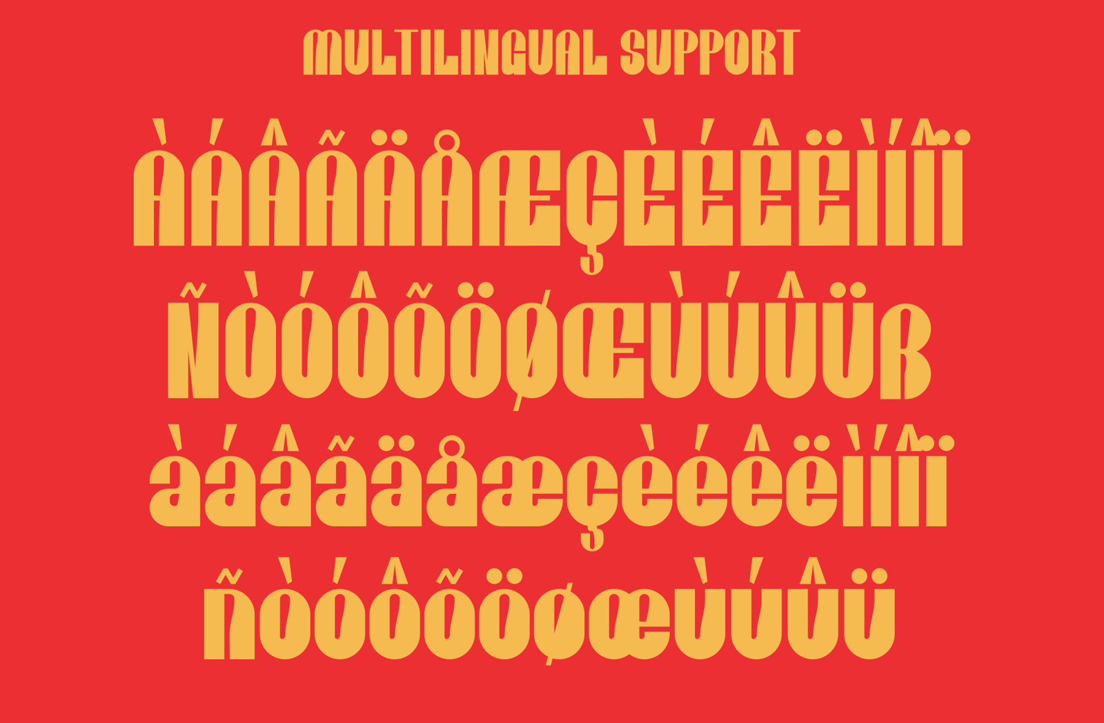 Nuker - A Modern Condensed Display Font