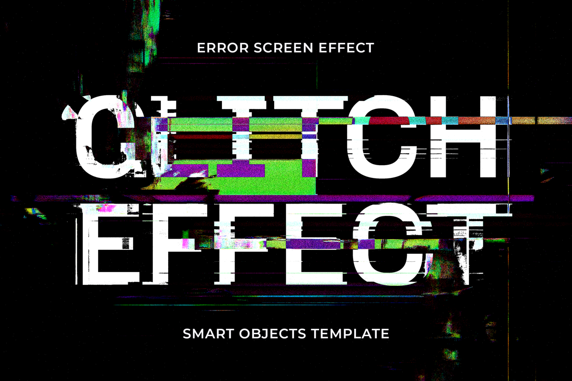 Glitch Text &amp; Logo Effect