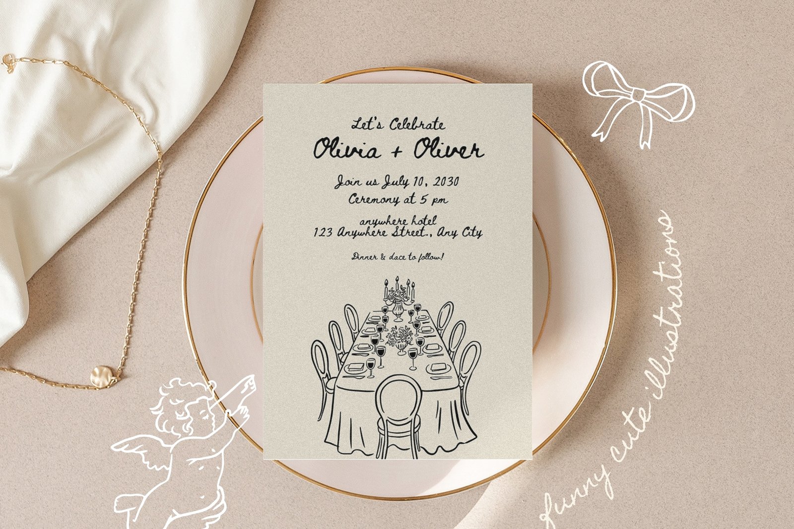 +200 Whimsical Wedding Summer Bundle