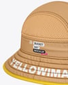 Ripstop Bucket Hat Mockup - Back Half Side View