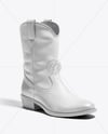 Women's Cowboy Boot Mockup