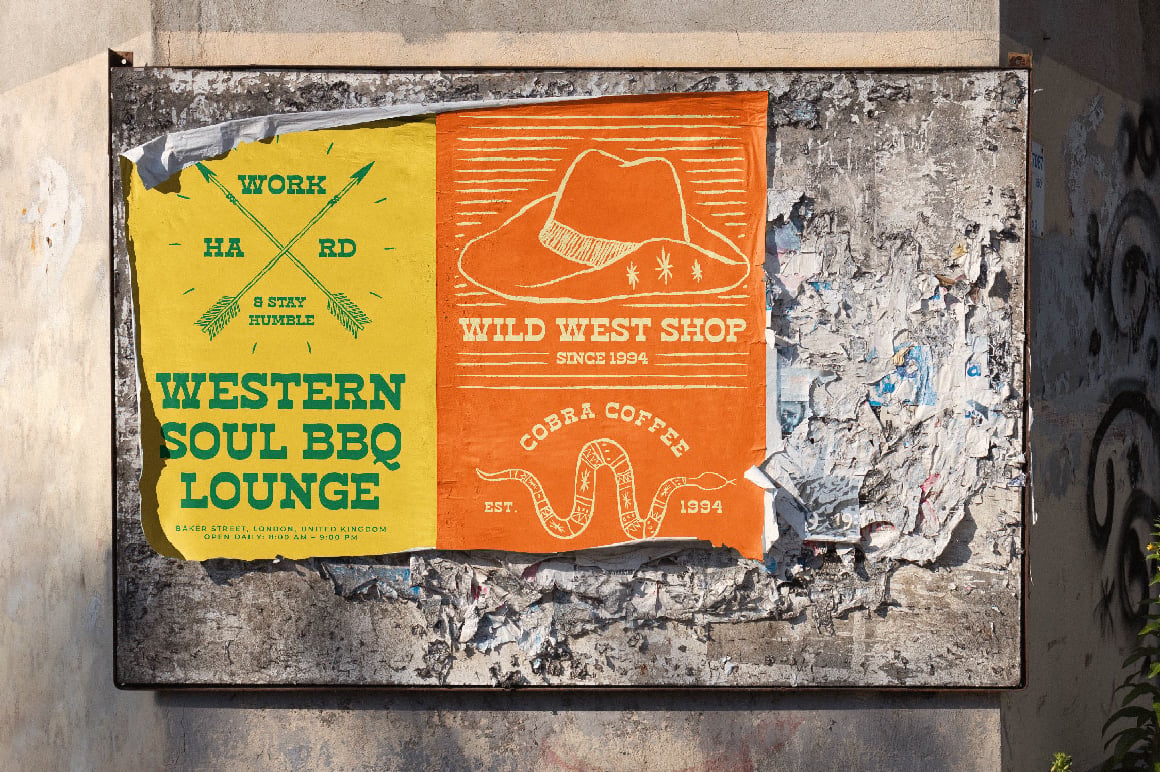 Haose Rodeko Western Slab Serif