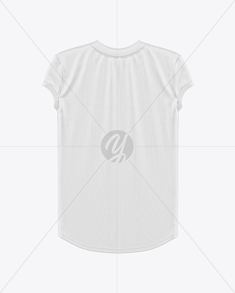 American Football Jersey Mockup - Back View