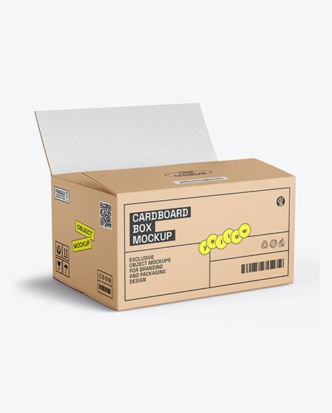 Paper Box Mockup