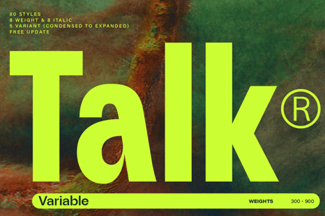 ZT Talk Font