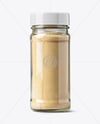 Spice Glass Jar with Onion Powder Mockup