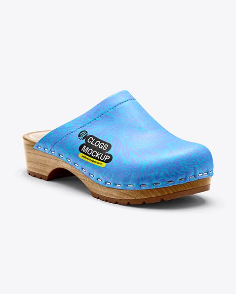 Clogs Shoe Mockup - Mockups
