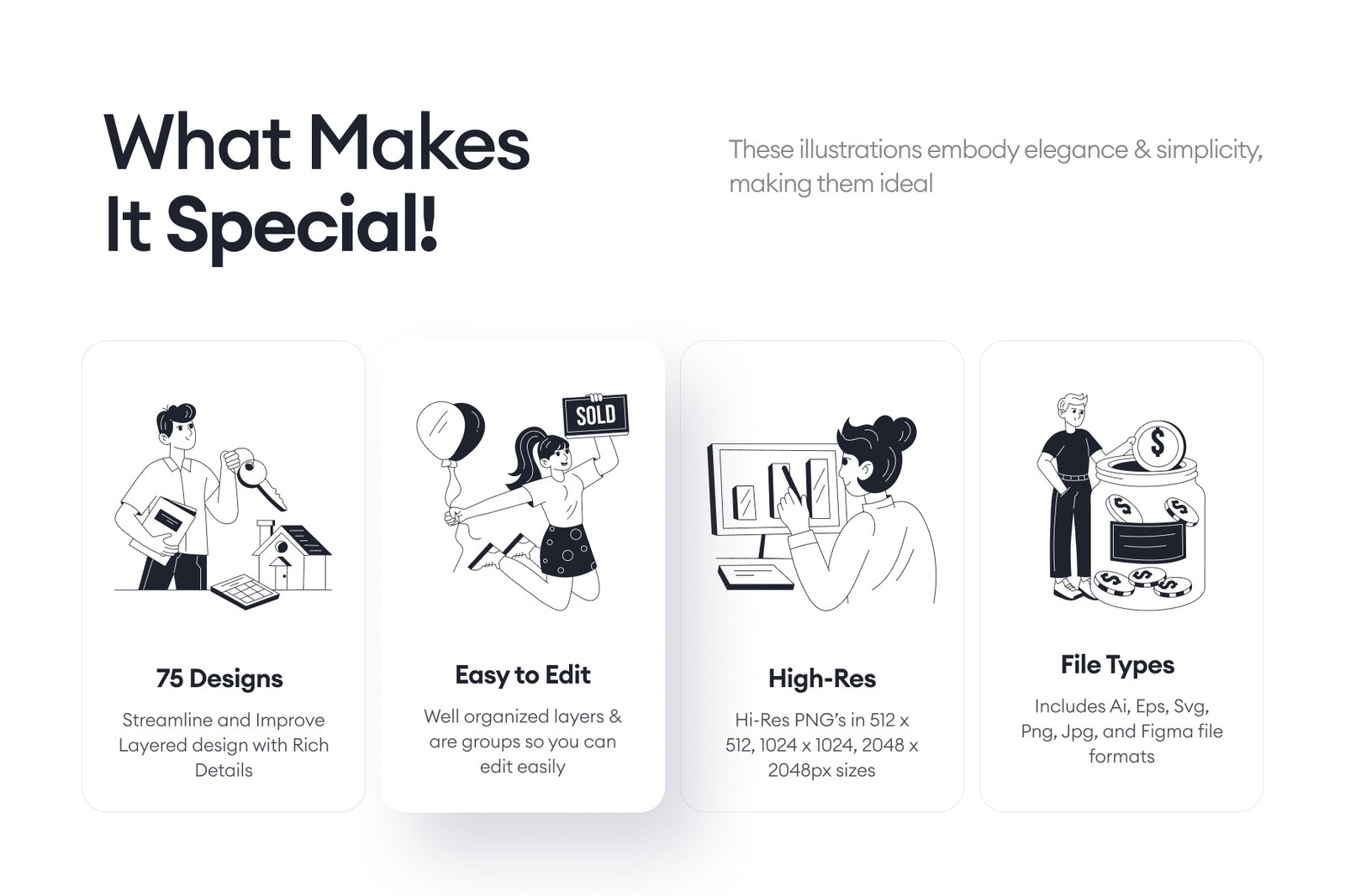 Home Owner Illustration Set