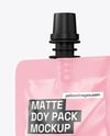Matte Doy Pack Mockup