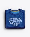 Folded Sweatshirt Mockup