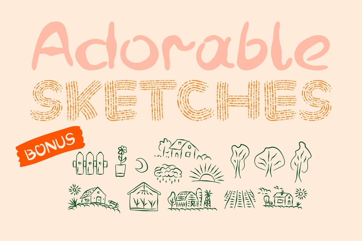 Garden Notes handwritten font