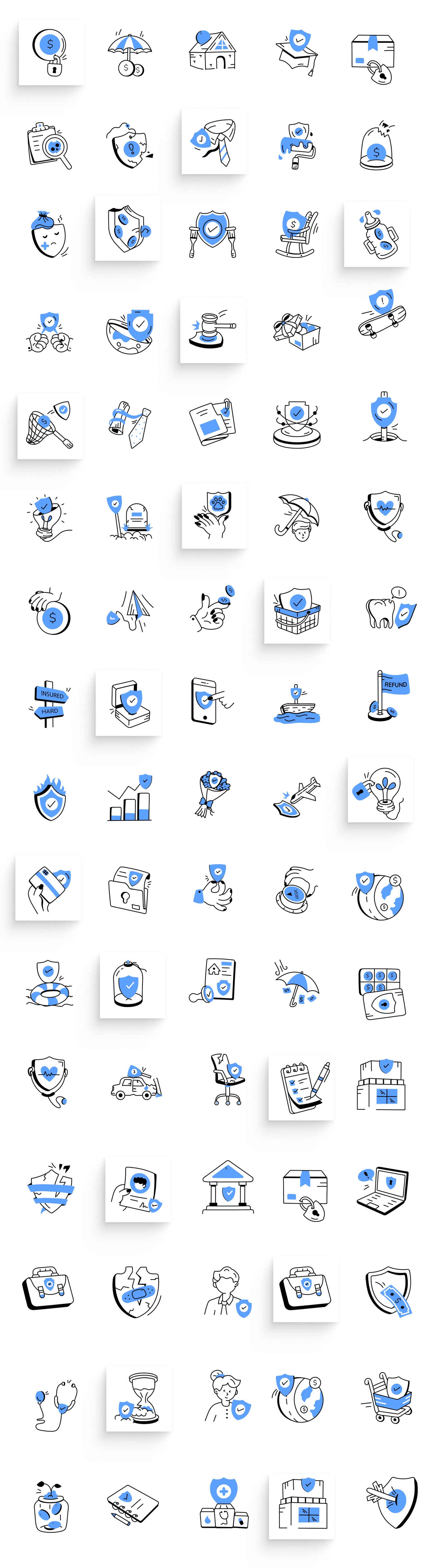 Insurance Doodles Art
